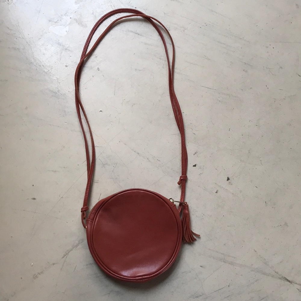 American Apparel genuine leather bag. New w/o tag